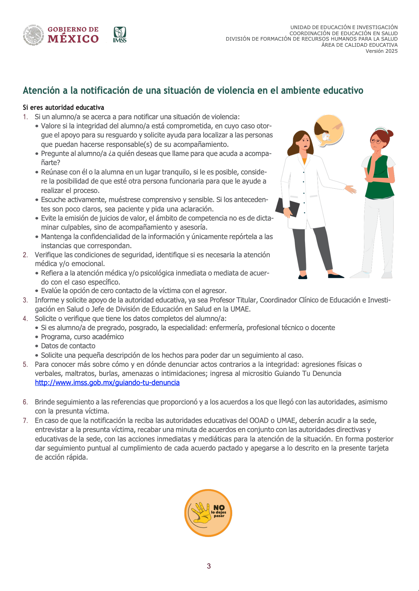 Tarjetero.Tipos-de-Violencia-2025. Calidad Educativa VJulio 3